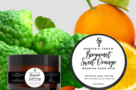 Whipped Body Butter (8oz)- Bergamot Sweet Orange